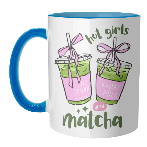 Matcha dtinks - unique mug by haris kavalla