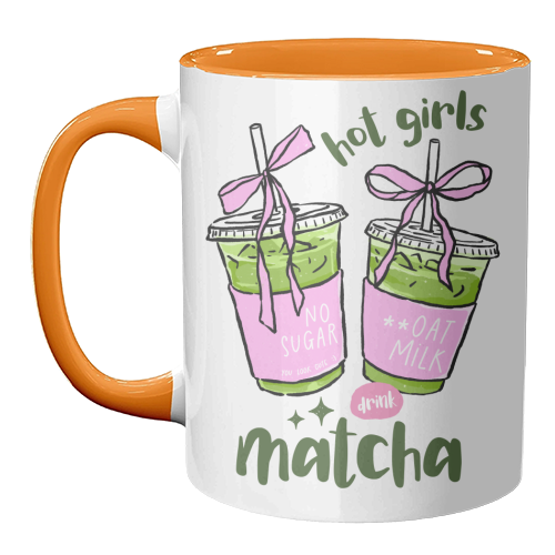 Matcha dtinks - unique mug by haris kavalla