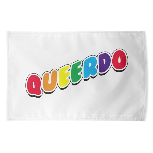 Queerdo - funny tea towel by Bite Your Granny