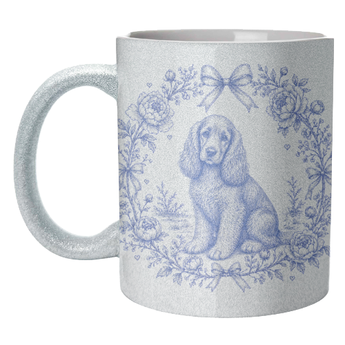 Cocker Spaniel - unique mug by Lilly Rose