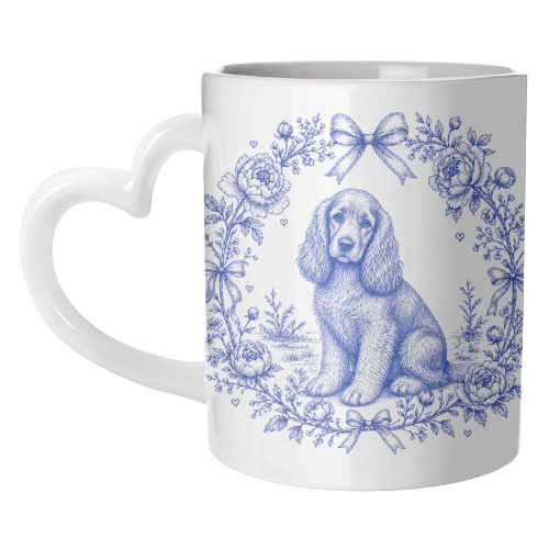 Cocker Spaniel - unique mug by Lilly Rose