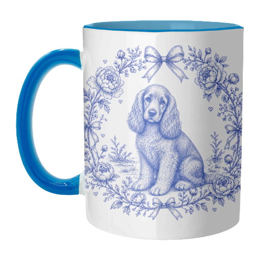 Cocker Spaniel - unique mug by Lilly Rose