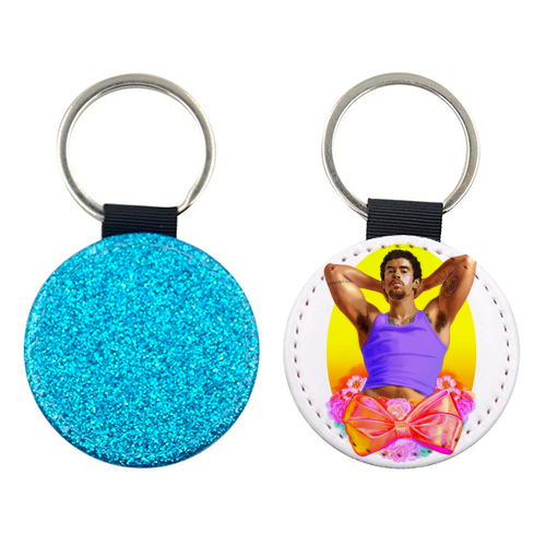 NAUGHTY PET - keyring by Jock Mooney