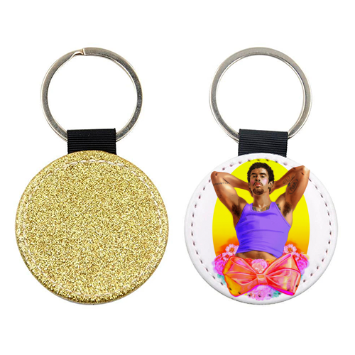 NAUGHTY PET - keyring by Jock Mooney