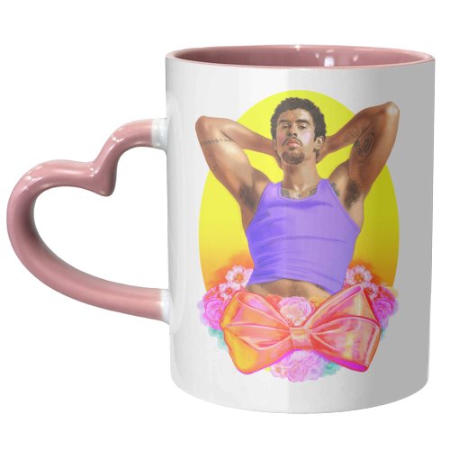 NAUGHTY PET - unique mug by Jock Mooney