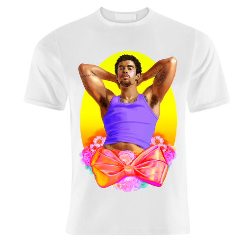 NAUGHTY PET - unique t shirt by Jock Mooney