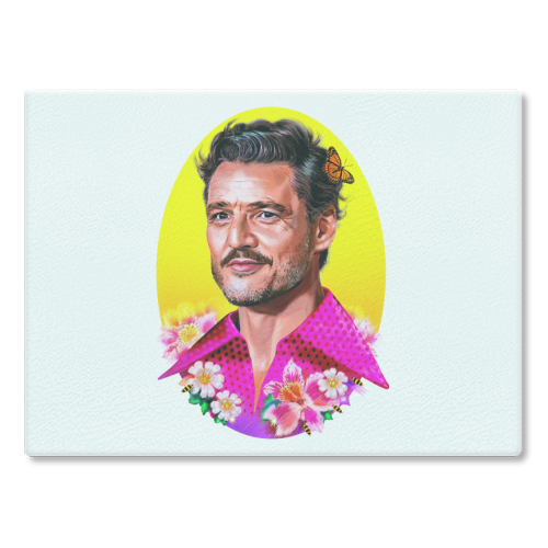 DADDY DEAREST - glass chopping board by Jock Mooney