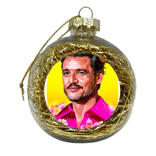 DADDY DEAREST - xmas bauble by Jock Mooney