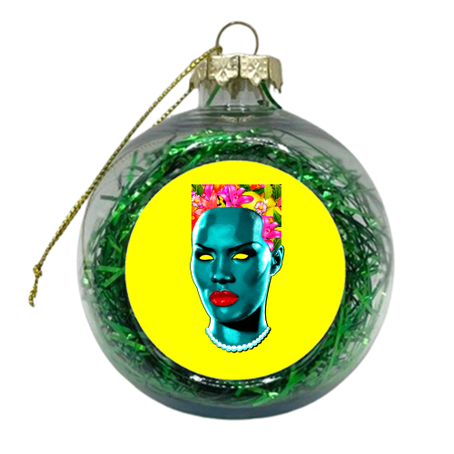 AMAZING GRACE - xmas bauble by Jock Mooney