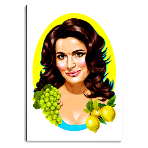 QUEEN OF THE TENT - personalised A4, A5, A6 notebook by Jock Mooney