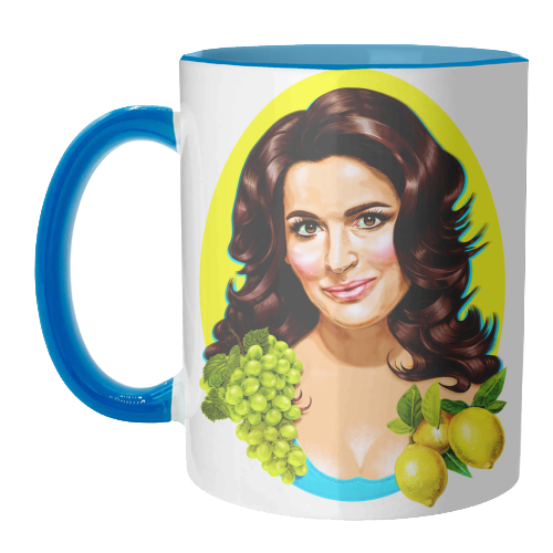 QUEEN OF THE TENT - unique mug by Jock Mooney