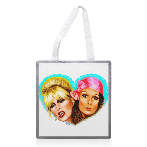 SWEETIE DARLING - printed canvas tote bag by Jock Mooney