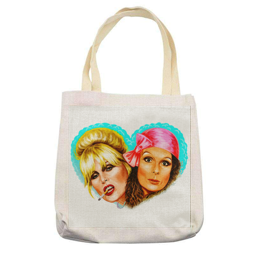 SWEETIE DARLING - printed canvas tote bag by Jock Mooney