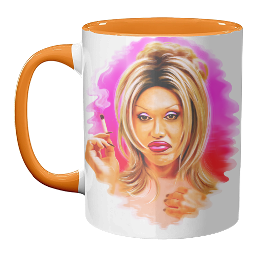 BURNS NIGHT - unique mug by Jock Mooney