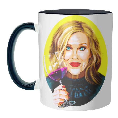 WINE - unique mug by Jock Mooney