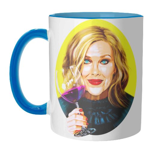 WINE - unique mug by Jock Mooney