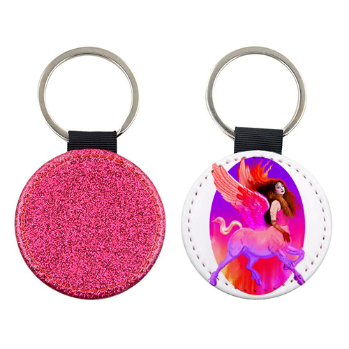 CENTAUR ROAN - keyring by Jock Mooney