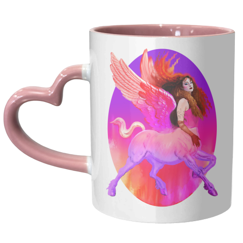 CENTAUR ROAN - unique mug by Jock Mooney