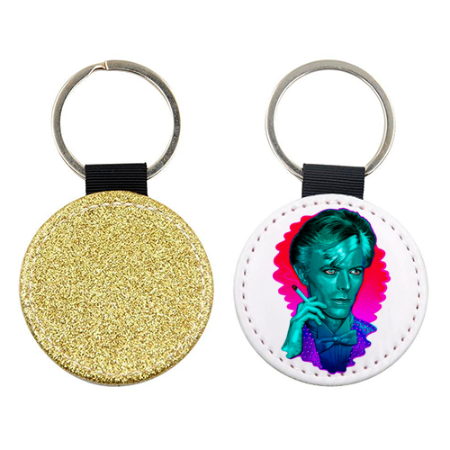 BLUE DUKE - keyring by Jock Mooney
