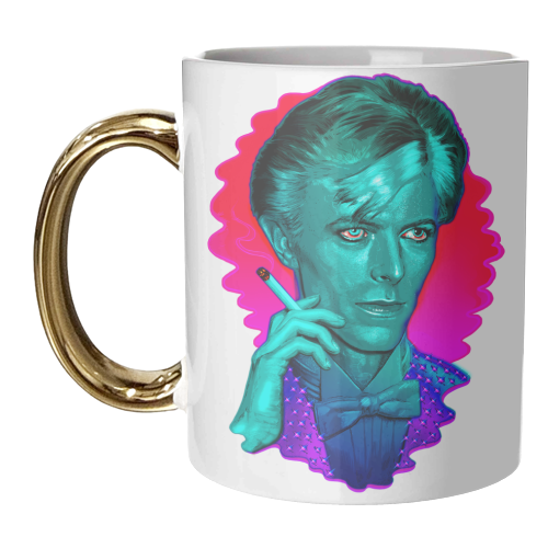BLUE DUKE - unique mug by Jock Mooney