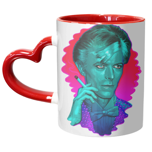 BLUE DUKE - unique mug by Jock Mooney