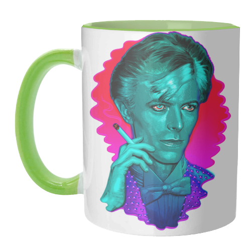 BLUE DUKE - unique mug by Jock Mooney