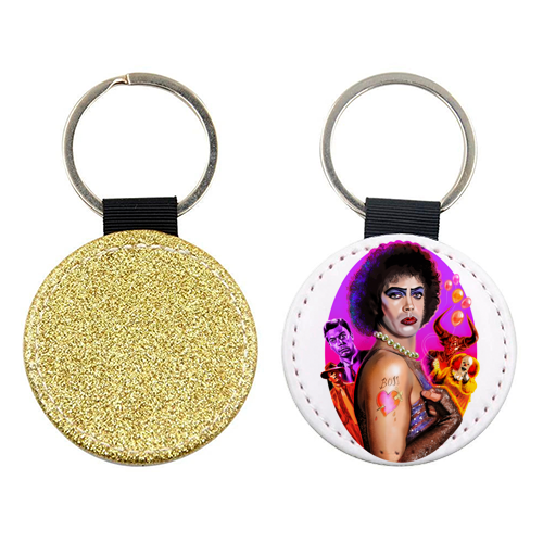HORROR ROCKS OFF - keyring by Jock Mooney