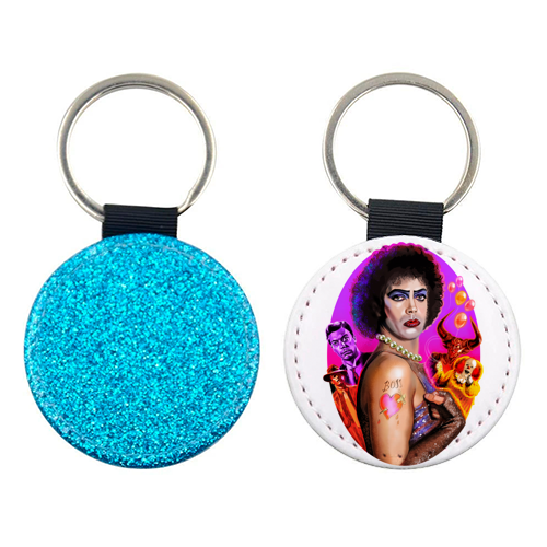 HORROR ROCKS OFF - keyring by Jock Mooney