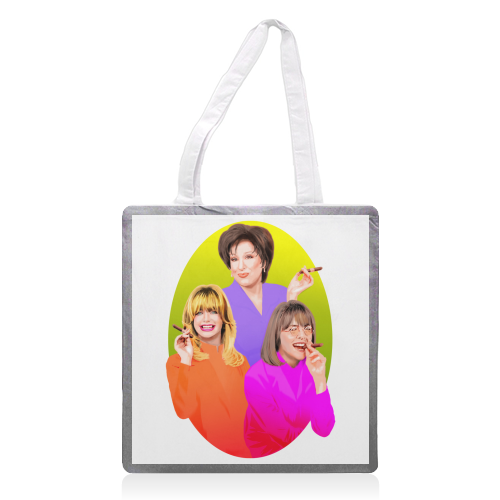 GET ALL OF IT - printed canvas tote bag by Jock Mooney