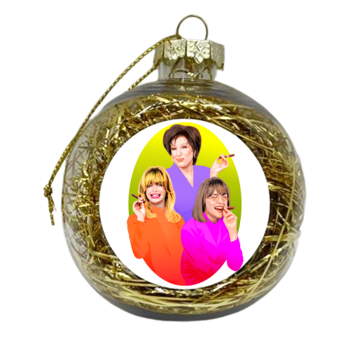 GET ALL OF IT - xmas bauble by Jock Mooney