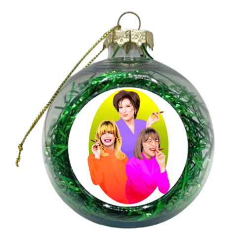 GET ALL OF IT - xmas bauble by Jock Mooney