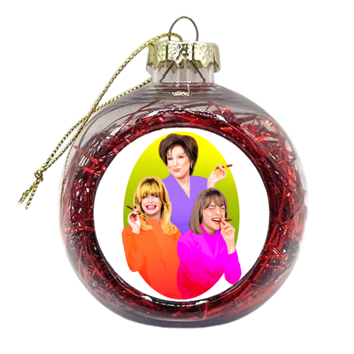 GET ALL OF IT - xmas bauble by Jock Mooney