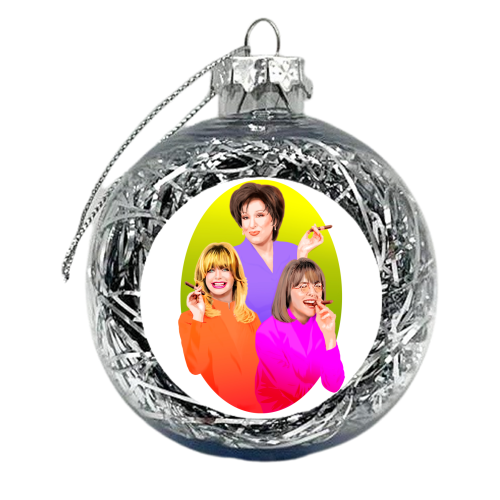 GET ALL OF IT - xmas bauble by Jock Mooney
