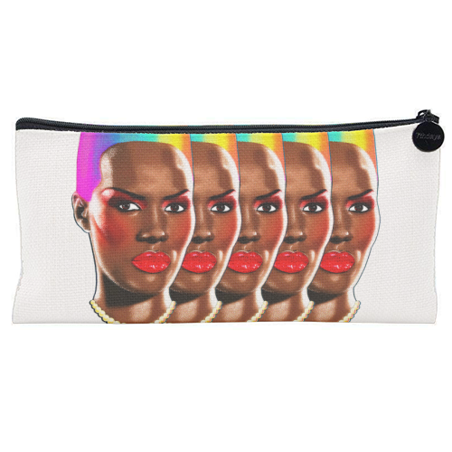 FULL OF GRACE - flat pencil case by Jock Mooney