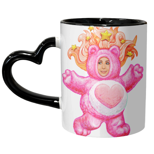 CHER BEAR - unique mug by Jock Mooney