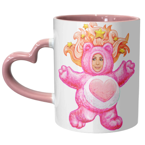 CHER BEAR - unique mug by Jock Mooney