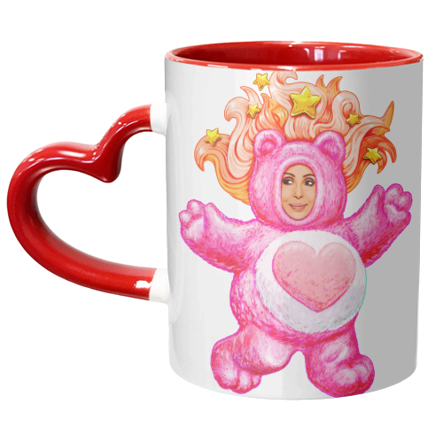 CHER BEAR - unique mug by Jock Mooney
