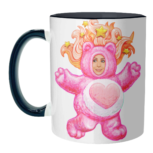 CHER BEAR - unique mug by Jock Mooney