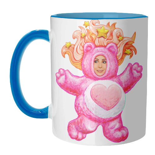 CHER BEAR - unique mug by Jock Mooney