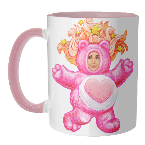 CHER BEAR - unique mug by Jock Mooney