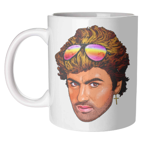 GEORGEOUS - unique mug by Jock Mooney
