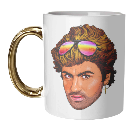 GEORGEOUS - unique mug by Jock Mooney