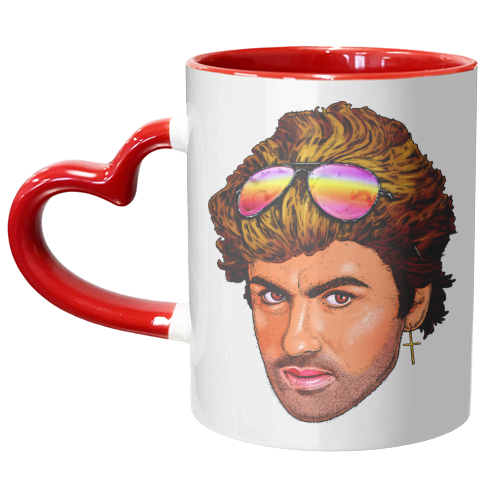 GEORGEOUS - unique mug by Jock Mooney