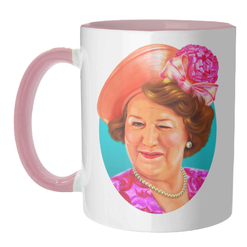 THE LADY OF THE HOUSE - unique mug by Jock Mooney