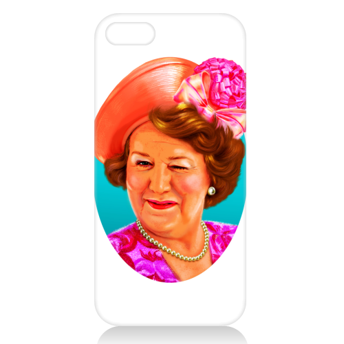 THE LADY OF THE HOUSE - unique phone case by Jock Mooney