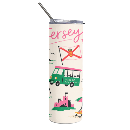 Jersey Doodles! - Tumbler by The Yellow Box