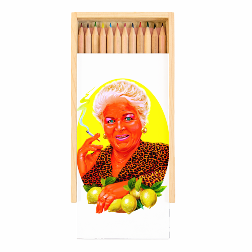 PRIDE OF WALFORD - Coloured Pencils with Box by Jock Mooney