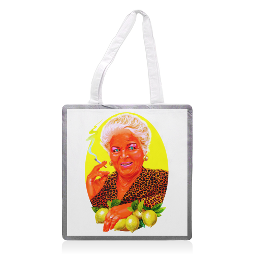 PRIDE OF WALFORD - printed canvas tote bag by Jock Mooney