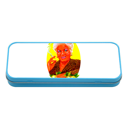 PRIDE OF WALFORD - tin pencil case by Jock Mooney