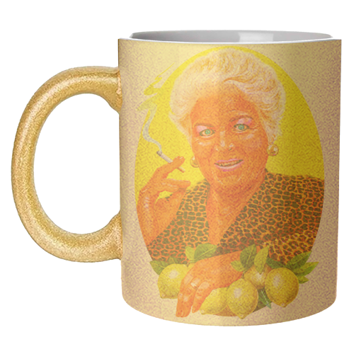 PRIDE OF WALFORD - unique mug by Jock Mooney